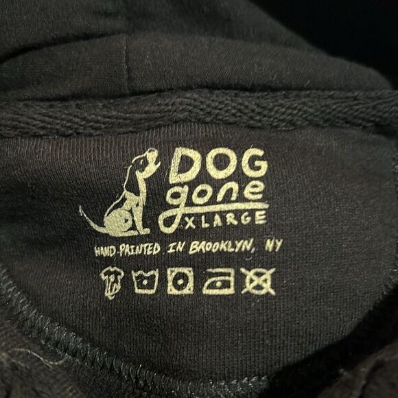 Board Dog Hoodie DOG GONE BRAND XL NWOT. MS111 - Picture 5 of 5